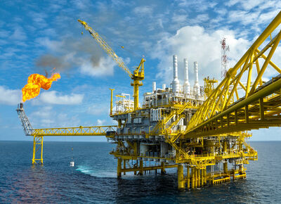 O-Ringe in der Öl- und Gasindustrie Bohrinsel Nordsee